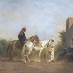 Resting after the ride